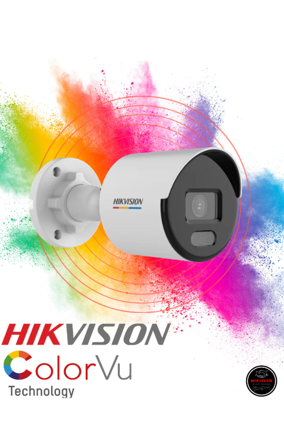 HİKVİSİON DS 2CD1047G0 LUF 4 MP DAHİLİ SESLİ COLORVU IP BULLET KAMERA H