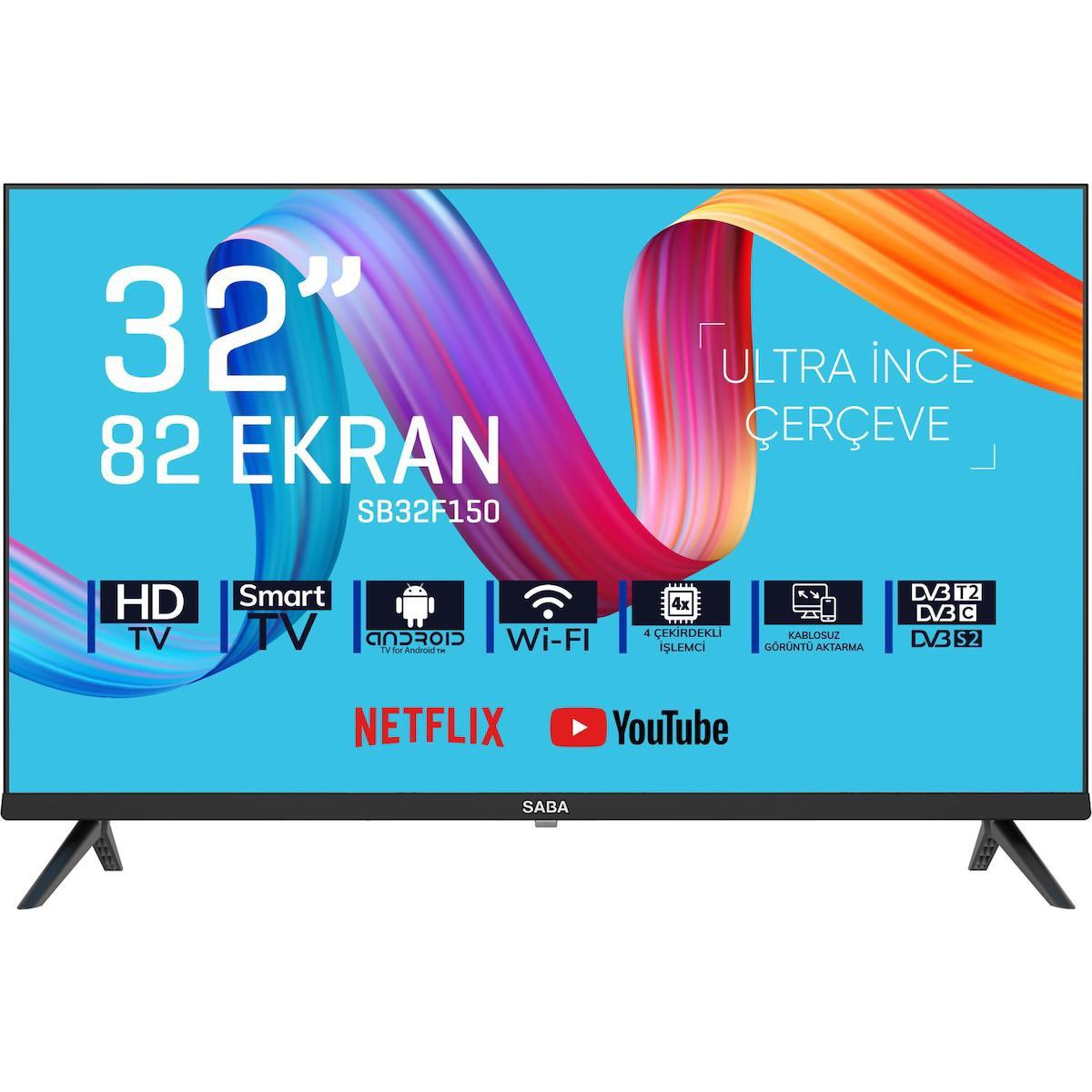 Saba Sb Hd Ekran Uydu Al C L Android Smart Led Tv