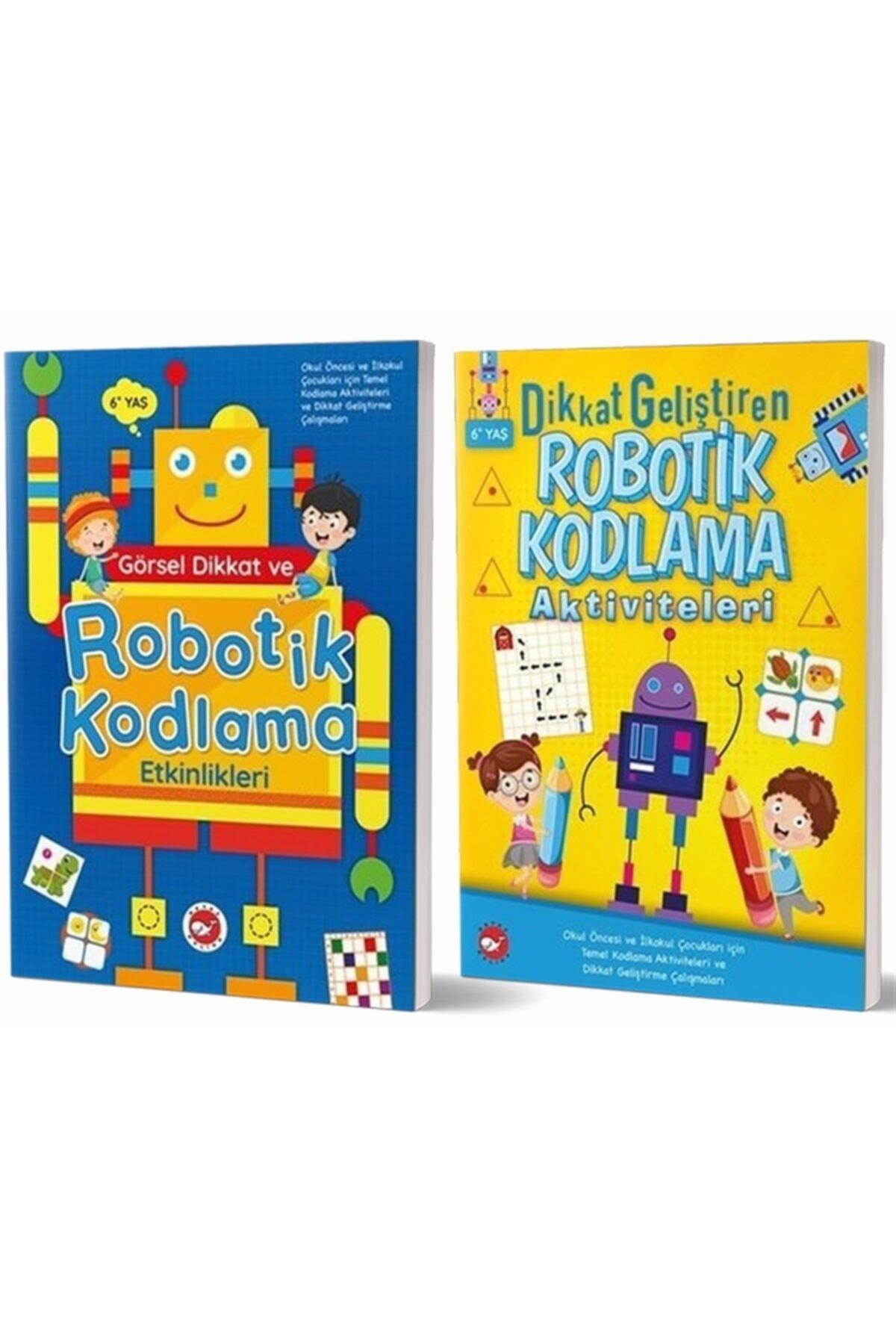 6 Yaş İçin Temel Robotik Kodlama Aktiviteleri Seti 2 Kitap Takım