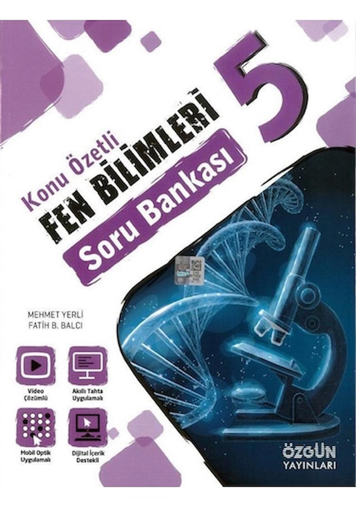 Fen Bilimleri Yay Nlar S N F Matematik Konu Zetli Soru Bankas