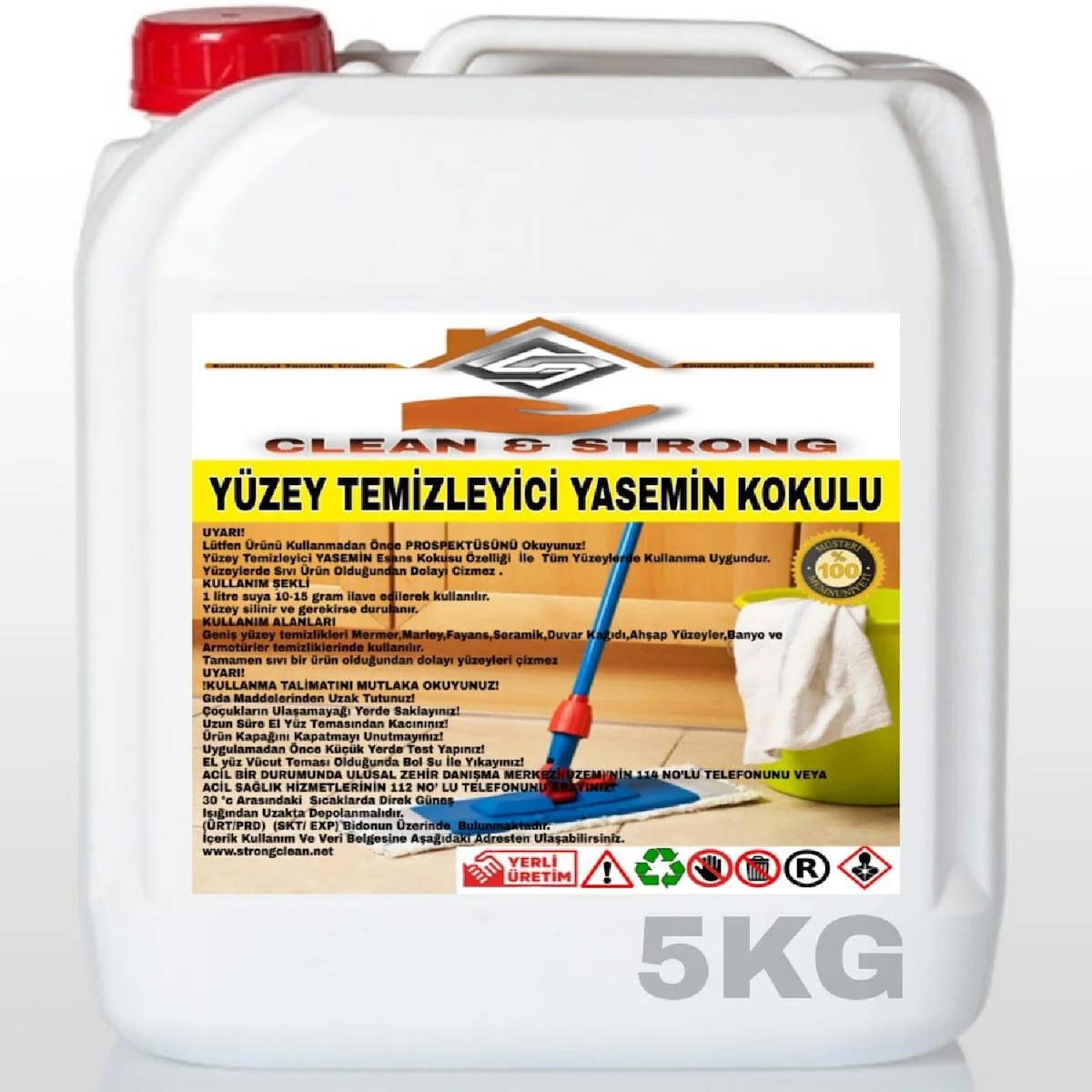 YÜZEY TEMİZLEYİCİ YASEMİN KOKULU 5KG Fiyatları ve Modelleri Pazarama