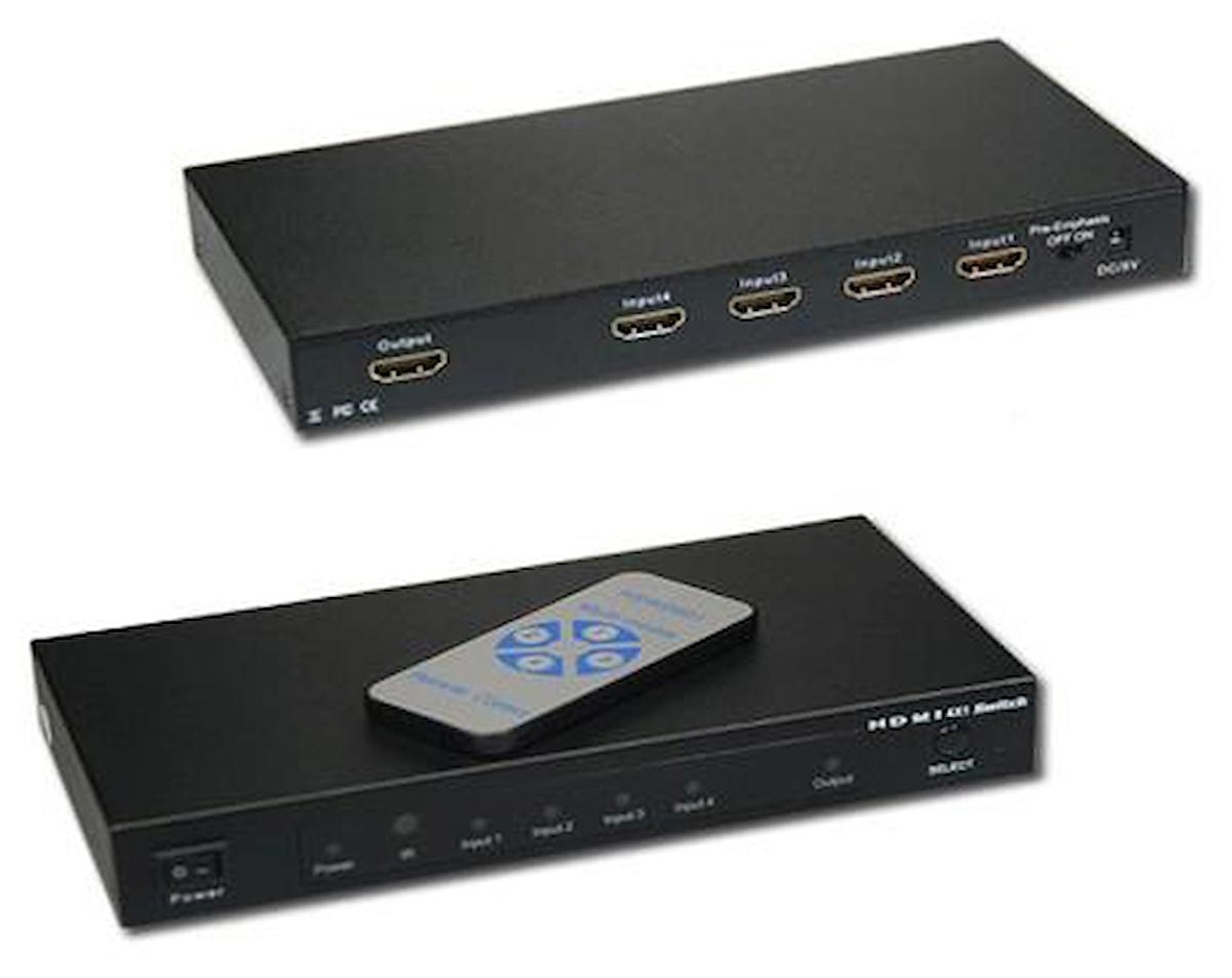 Hdmi Switch Splitter 4X1 Kumandalı Fiyatları ve Modelleri Pazarama