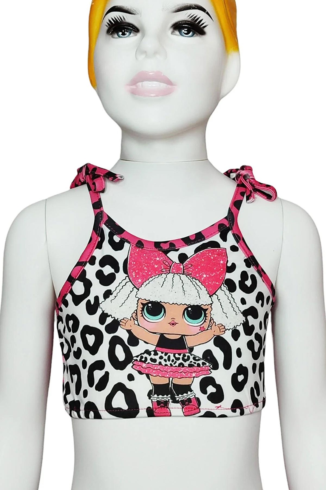 K Z Ocuk Leopar Bask L Plaj Antal Bikini Tak M Fiyatlar Ve