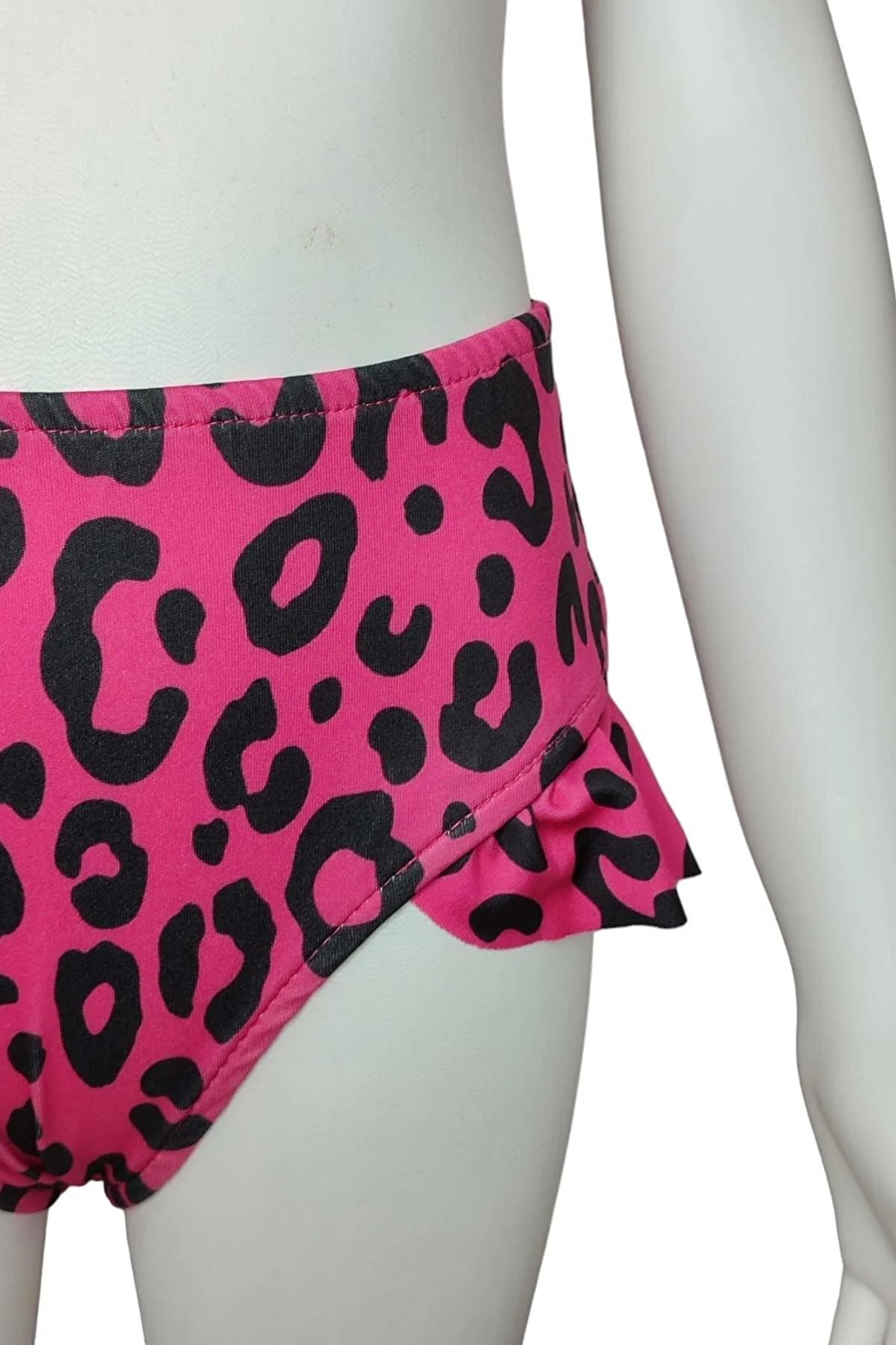 K Z Ocuk Leopar Bask L Plaj Antal Bikini Tak M Fiyatlar Ve