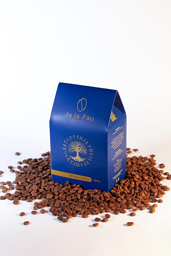 Ethiopia Sidamo Taze Yöresel Filtre Kahve Çekirdek Kahve 250 gr