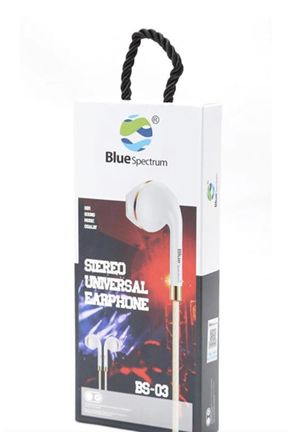 Blue Spectrum Bs Mikrofonlu Kulak I Kulakl K Beyaz Fiyatlar Ve