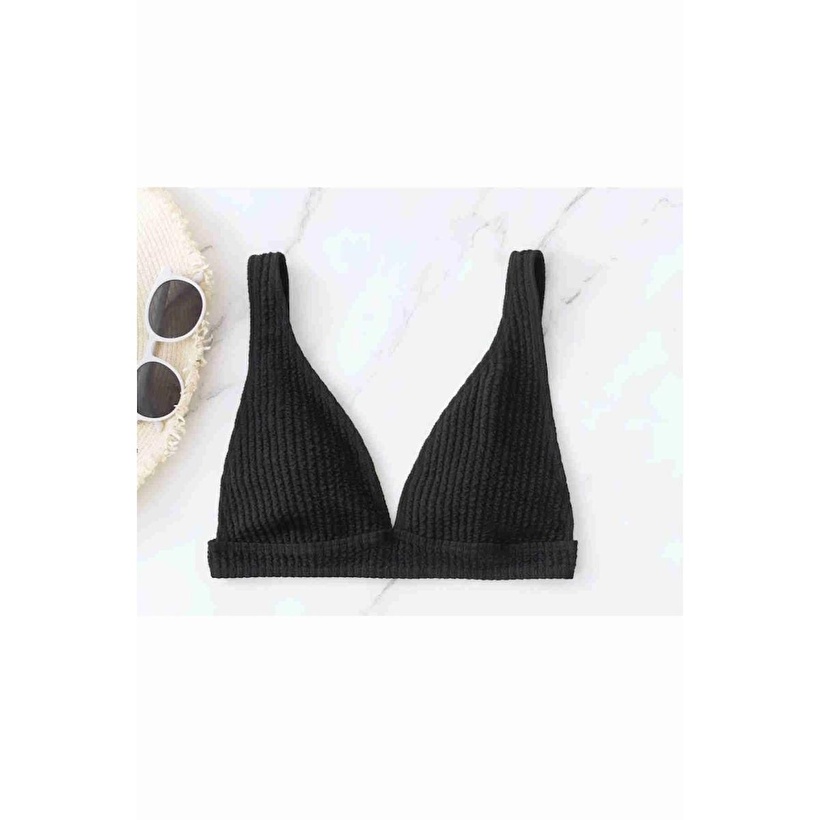 Angelsin Özel Kumaş Bikini Üstü Siyah Fiyatları ve Modelleri Pazarama