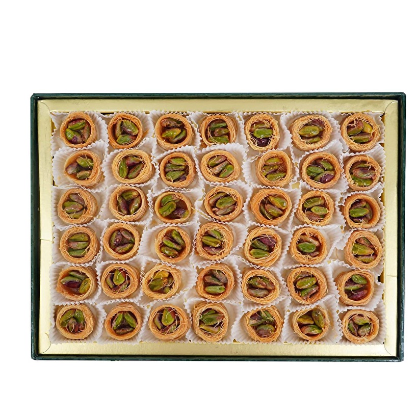 Al Sultan Sweets Karışık Baklava Fıstıklı Bülbül Yuvası 500 gr