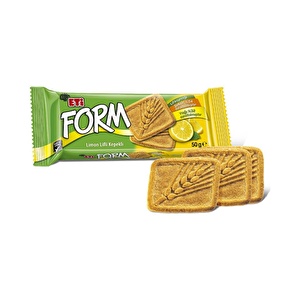 Eti Form Limon Lifli Kepekli Bisküvi 50 g x 24 Adet