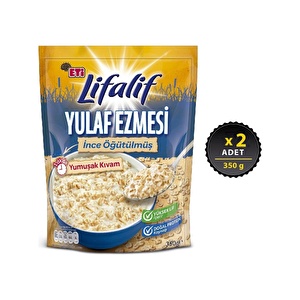 Eti Lifalif İnce Öğütülmüş Yulaf Ezmesi 350 g x 2 Adet