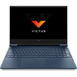 Hp Victus Laptop 16-E1010NT Amd Ryzen 5 6600H 8GB Ram 512GB SSD 4GB Geforce Rtx 3050TI 16.1 Inç FHD 144 Hz Freedos Mavi 68S26EA Taşınabilir Bilgisayar