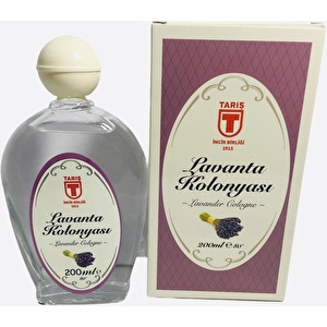 Tariş Lavanta Kolonyası 80 Derece 200 ml Cam Şişe