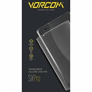 Vorcom SX Pro Tablet Kılıfı Şeffaf Dayanıklı Silikon Tam Koruma