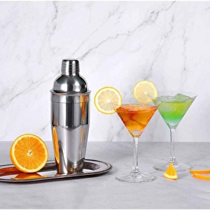 Leva House Çelik Kokteyl Shaker Biradlı 500 Cl PRA-1544975-6845 - V