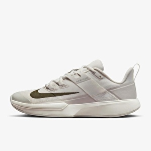 Nike Court Vapor Lite Krem/Zeytin Kadın Tenis Ayakkabısı
