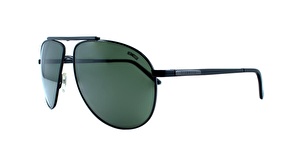 HERMOSSA  1030 C4 61  Unisex SİYAH Damla Çerçeve Güneş Gözlüğü