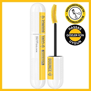 MAYBELLİNE COLOSSAL CURL BOUNCE MASKARA 01 SİYAH