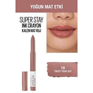 MAYBELLİNE SUPER STAY İNK CRAYON RUJ 10 TRUST YOUR