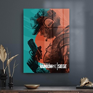 Decovetro Cam Tablo Rainbowsix Siege