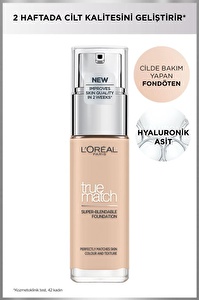Loreal True Match Super Blendable Fondöten 1.R/1.C Ivoire Rose