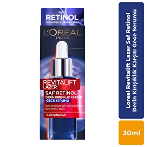 Loreal Revitalift Lazer Saf Retinol Derin Kırışıklık Karşıtı Gece Serumu 30ml