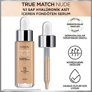 Loreal True Match Nude Serum Fondöten 2-3 Light
