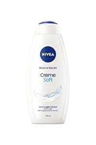 Nivea Creme Soft Kremsi Dokunuş Banyo ve Duş Jeli 750ml Eşsiz Nivea Kokusu Ekonomik Boy