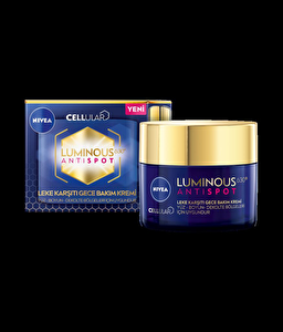 NIVEA Luminous630 Leke Karşıtı Gece Bakım Kremi 50ml