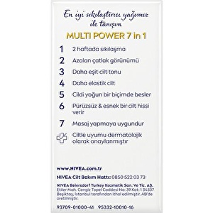 Nivea Q10 Vücut Sıkılaştırıcı Vücut Yağı 100ml,Çatlak Görünümünü Azaltır,2 Haftada Sıkılaştırır