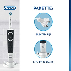 Oral-B  D150 Şarj Edilebilir Diş Fırçası + 1 Yedek Başlık