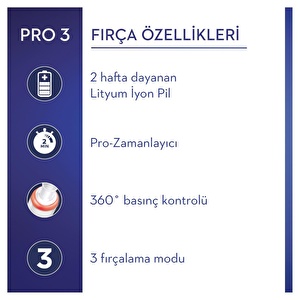 Oral-B Pro 3500 Black Seyahat Kabı