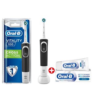 Oral-B Vitality Siyah D100 Cross Action+75 Ml Diş Macunu