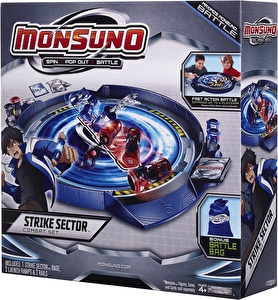 MONSUNO, Lisanslı Mega Arena, 4 Adet Kapsül-4 Figür-4 KART Full Oyun SETİ