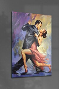 Decovetro Tango Dans Temalı Cam Tablo