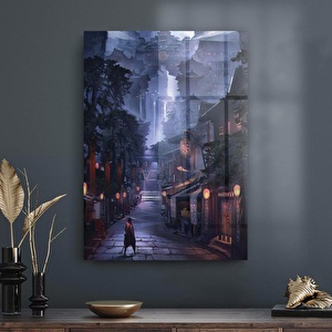 Decovetro Cam Tablo Samurai Street