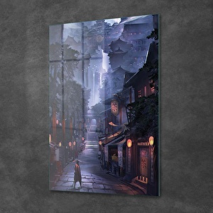 Decovetro Cam Tablo Samurai Street