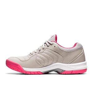 Asics Gel-Dedicate 6 Gri/Pembe Kadın Tenis Ayakkabısı