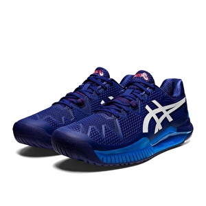Asics Gel-Resolution 8 Mavi Erkek Tenis Ayakkabısı