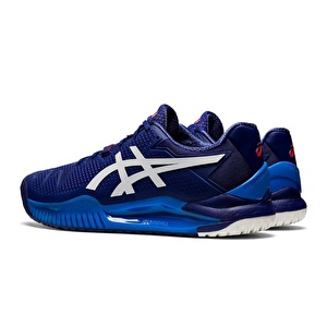 Asics Gel-Resolution 8 Mavi Erkek Tenis Ayakkabısı