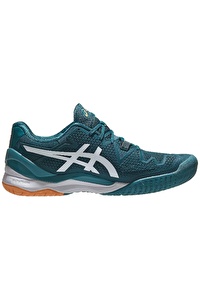 Asics Gel Resolution 8 Erkek Yeşil Tenis Ayakkabısı