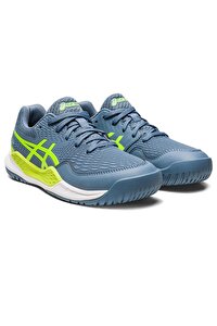 Asics Gel Resolution 9 GS Mavi Yeşil Çocuk Tenis Ayakkabısı