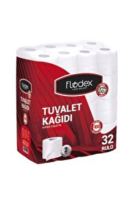 Flodex 2 Katlı 32 Rulo Tuvalet Kağıdı x 2 Adet (64 Rulo)