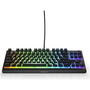 Steelseries Apex 3 TKL Gaming Klavye - 8 Bölge Rgb Aydınlatma - IP32 Suya ve Toza Dayanıklılık - Türkçe Qwerty