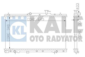 MOTOR SU RADYATORU ACCENT ADMIRE 1.6 MANUEL VITES 2003 2006 335X638X16 KALE 369000