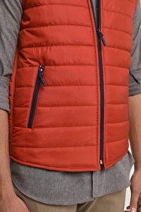 Ds Damat Regular Fit Kiremit Yelek Mont 7HF07ORT42611