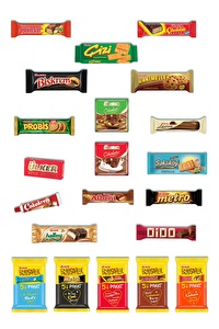 Ülker Efsane Atıştırmalık + 5 Büyükler Paketi
