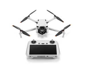 DJI Mini 3 Fly More Combo Plus (DJI RC) - 4 K Video, 12 MP, 51 dk Uçuş Süresi, Gerçek Dikey Çekim