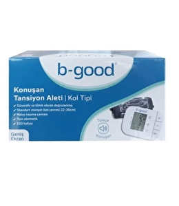 B-Good Koldan Ölçer Türkçe Konuşan Dijital Tansiyon Aleti