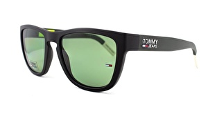 TOMMY JEANS  0002/S 3OLQT 54  Unisex SİYAH Köşeli Çerçeve Güneş Gözlüğü