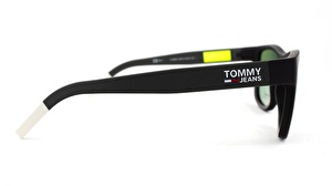TOMMY JEANS  0002/S 3OLQT 54  Unisex SİYAH Köşeli Çerçeve Güneş Gözlüğü